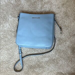 Michael Kors Blue Crossbody Bag with Adjustable Strap
